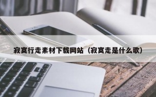青岛寂寞行走素材下载网站（寂寞走是什么歌）